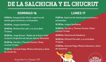 Reprogramacin de la Fiesta de la Salchicha y el Chucrut